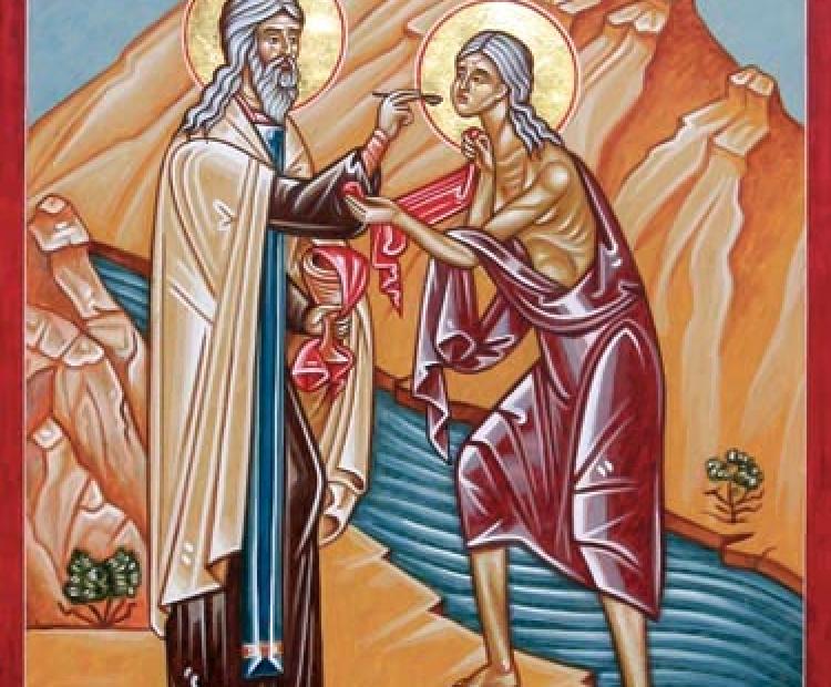 St. Mary of Egypt and Ven. Zosima
