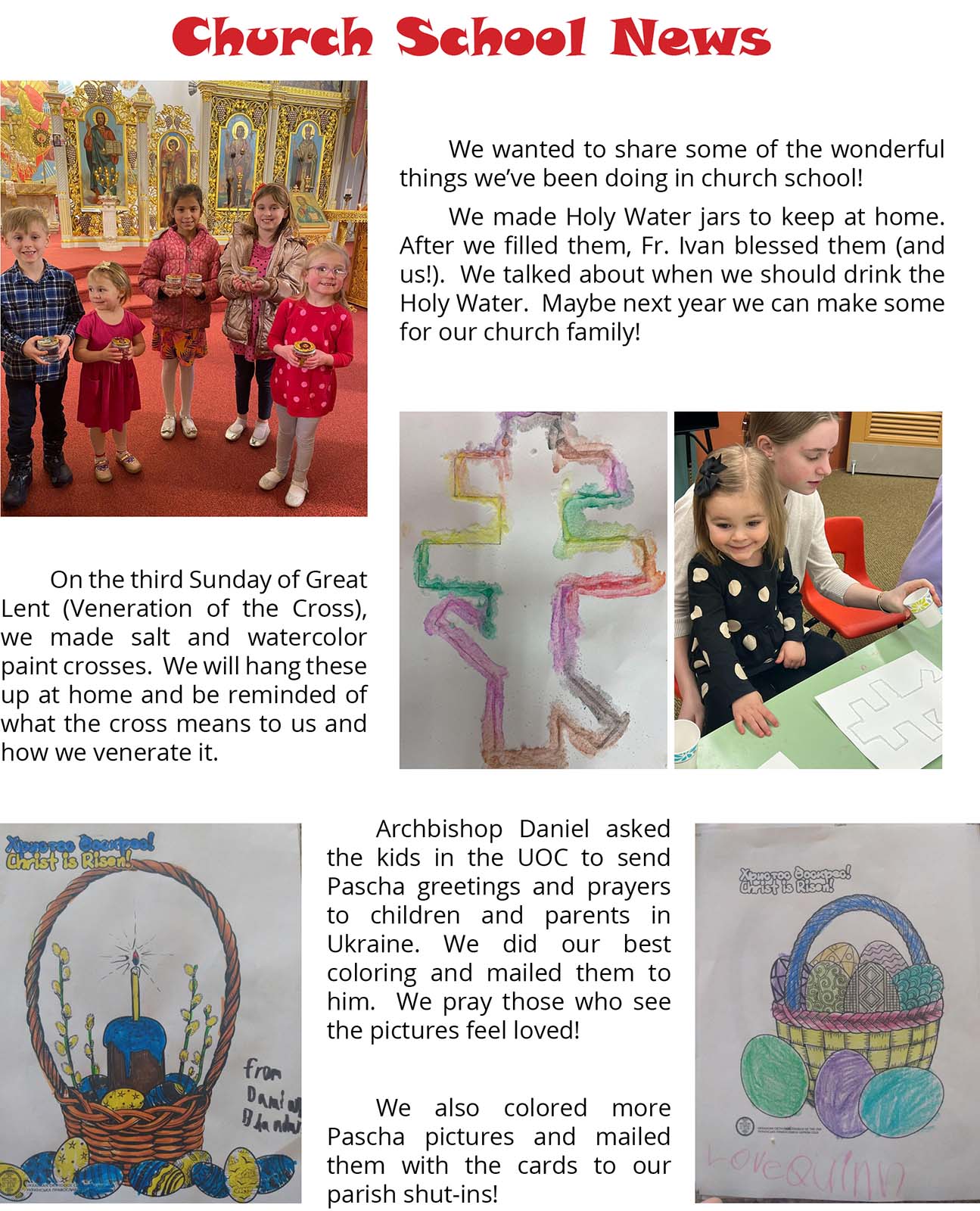 Church School News