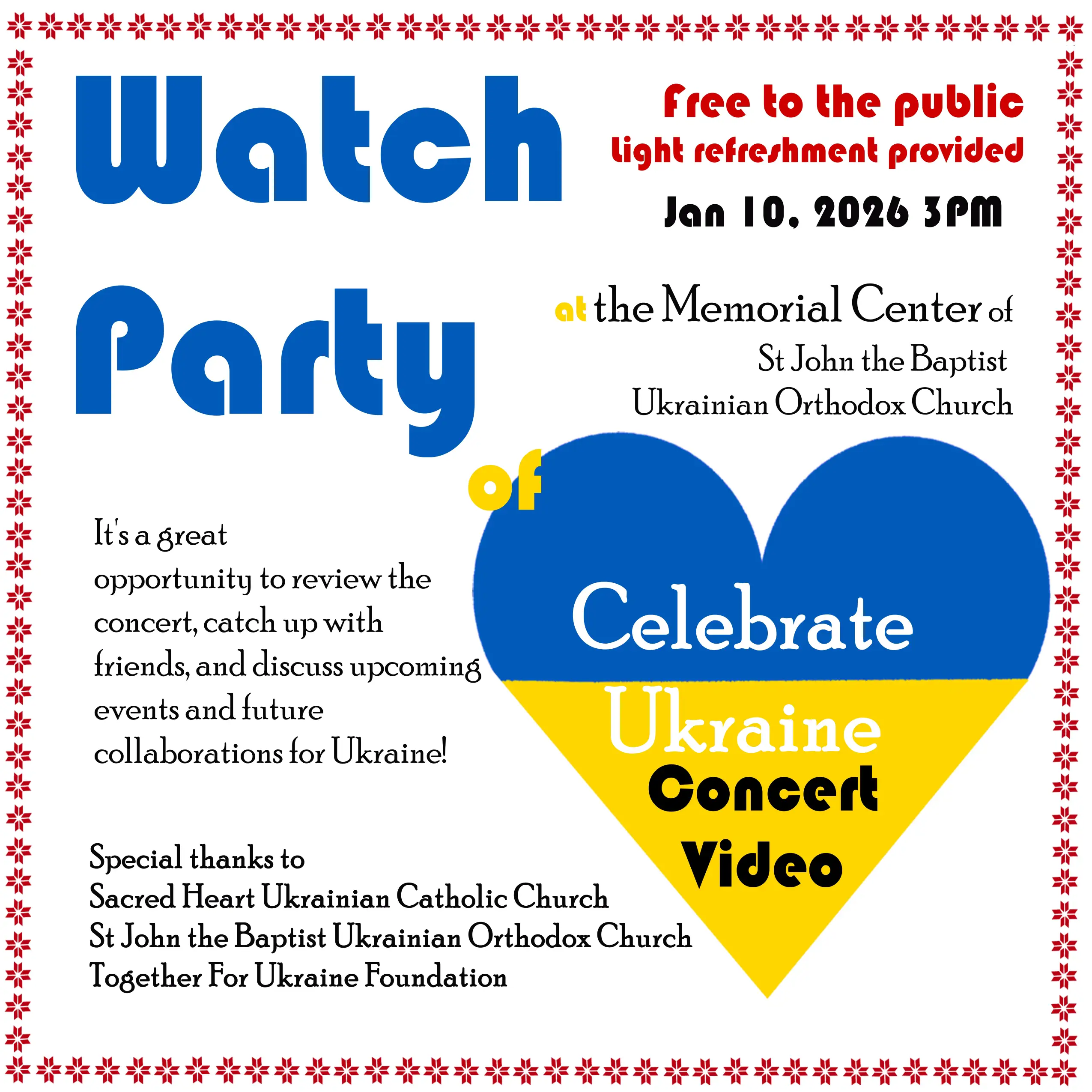 Social Club Membership Drive