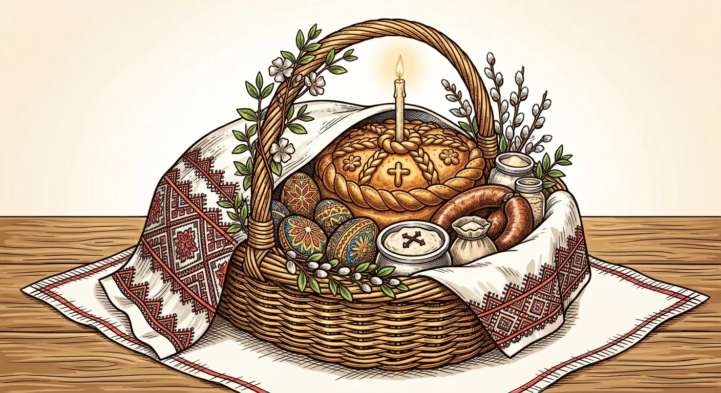 Paschal Easter Basket