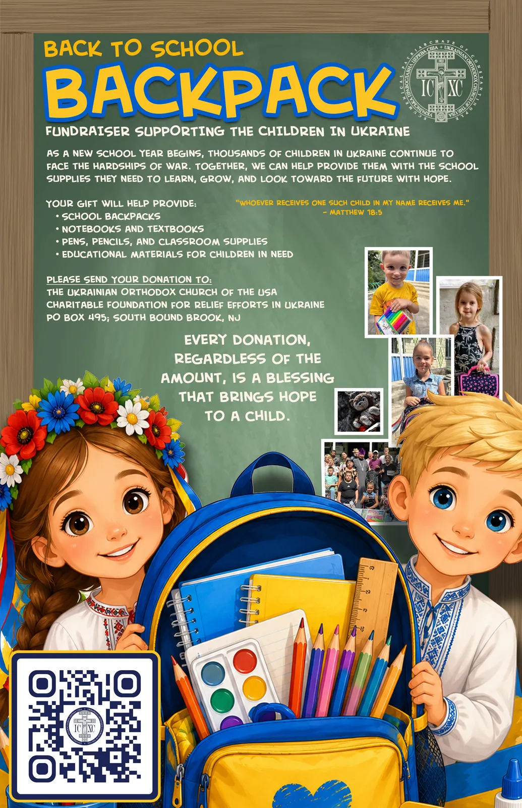 Fundraiser supporting the children in Ukraine