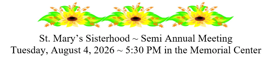 Sisterhood Meeting
