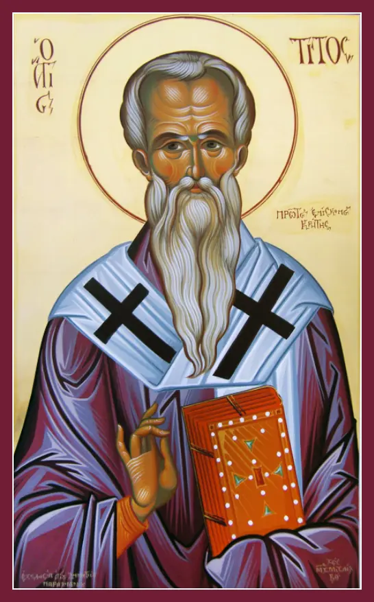Holy Apostle Titus of the Seventy (1st c.)