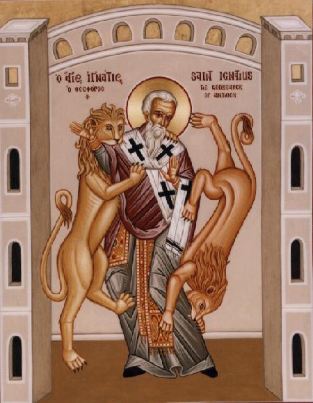 Священномученик Ігнатій Богоносець (107)