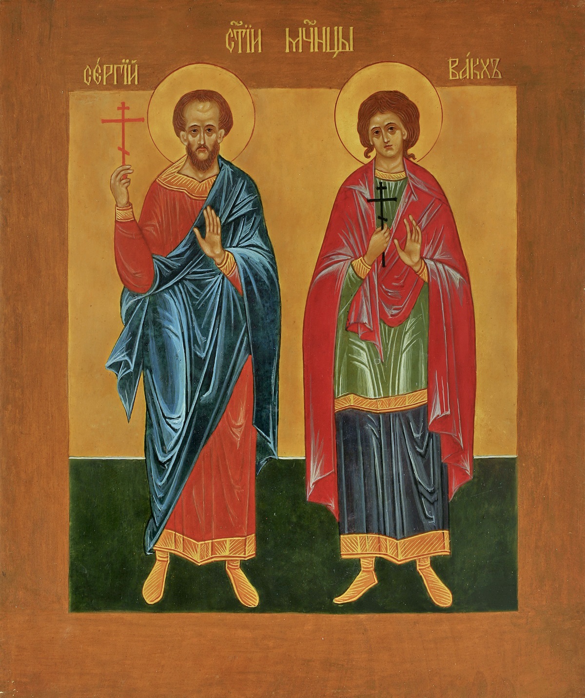 Martyrs Sergius and Bacchus in Syria (290-303)