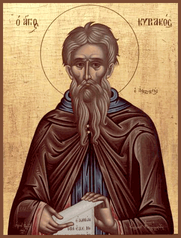 Ven. Cyriacus the Hermit of Palestine (556)