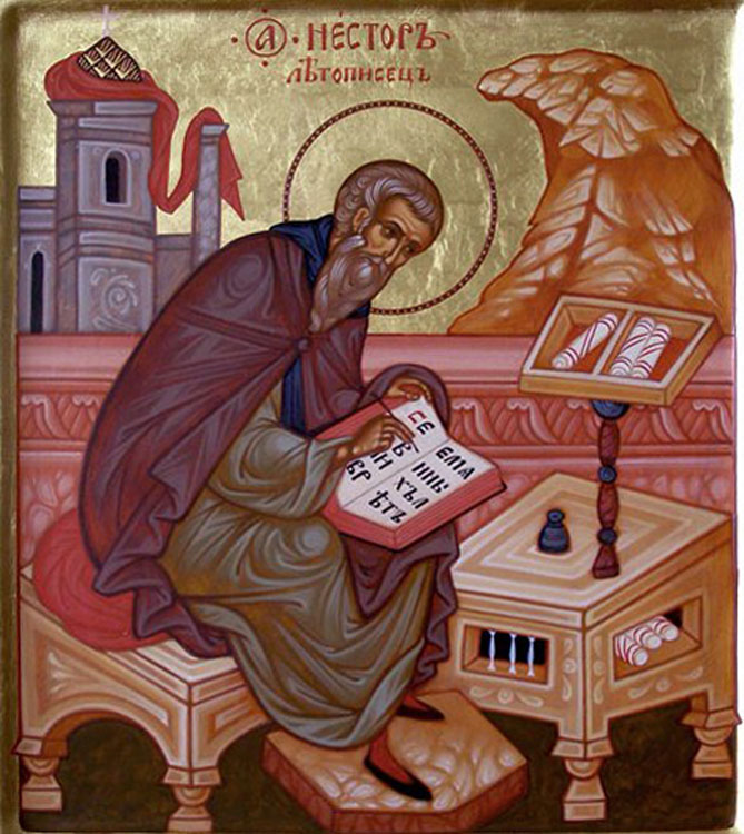 Ven. Nestor the Chronicler of the Kyiv Caves (1114)