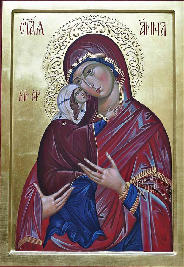 St. Anna and Theotokos