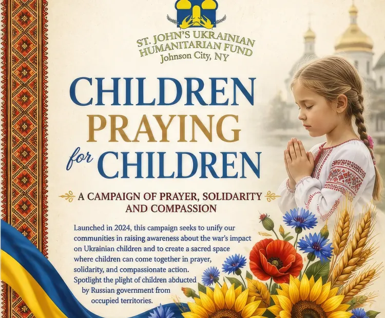 Children Praying for Children