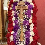 Holy Cross with flowers