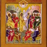 Christ preaching in Nazareth