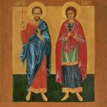 Martyrs Sergius and Bacchus in Syria (290-303)