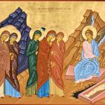 Myrrh-bearing Women at the Empty Tomb