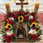 St. John the Baptist Icon by Taras and Mariia Prystupa